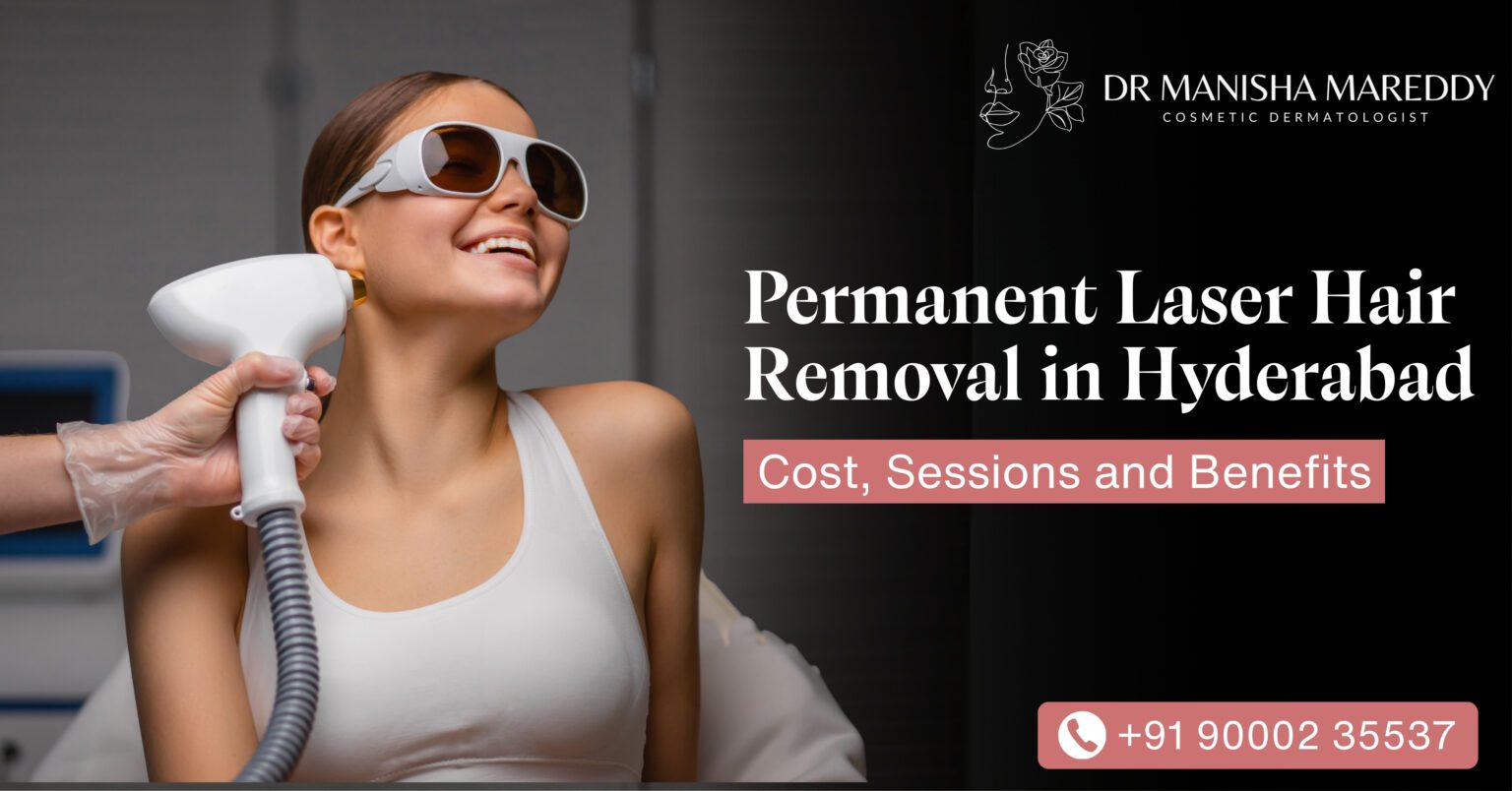 Permanent laser hair removal treatment in Kokapet clinic
